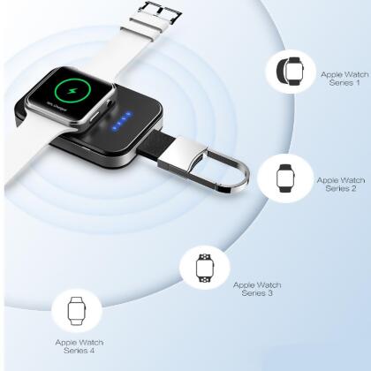 Apple Watch Wireless Charger Power Bank On Key Chain alternate image