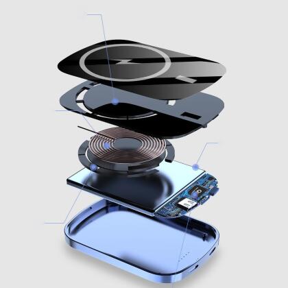 Chargomate Magnetic Portable Wireless Charger And Power Bank For Apple And Android alternate image