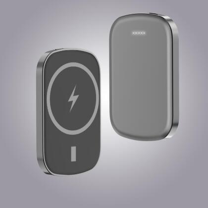 Chargomate Magnetic Portable Wireless Charger And Power Bank For Apple And Android alternate image