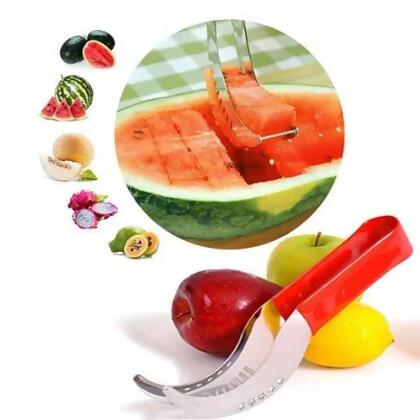 WOWZY RED/STELL Watermelon or any Melon Slicer and Cake With Mellon Baller And Fruit Carver alternate image