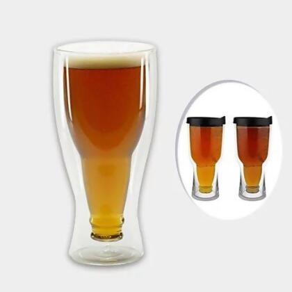 Bottoms Up Cheers N Beers Bottle In Cup alternate image