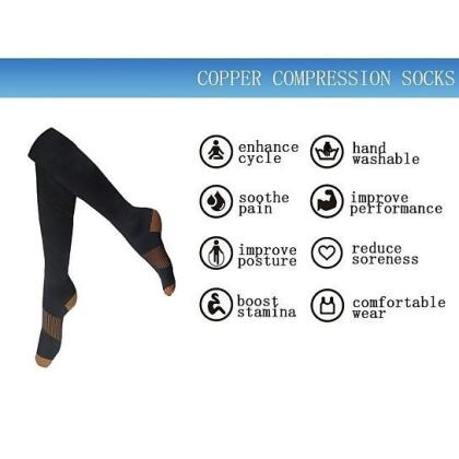 Copper Infused Compression Socks Lightweight alternate image