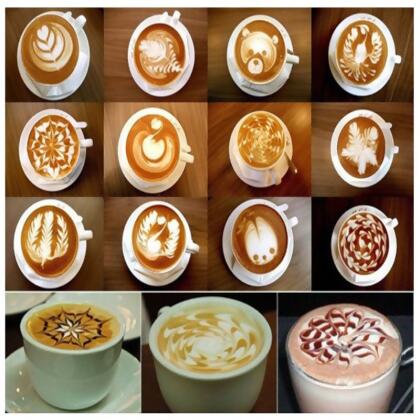 Latte Lover's Coffee Design Topper Tool In 2 Pak alternate image