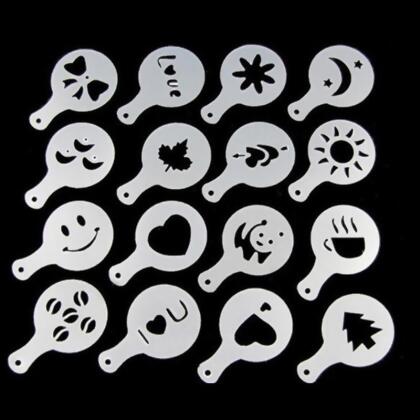 Latte Lover's Coffee Design Topper Tool In 2 Pak alternate image