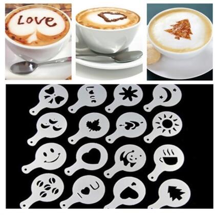 Latte Lover's Coffee Design Topper Tool In 2 Pak alternate image
