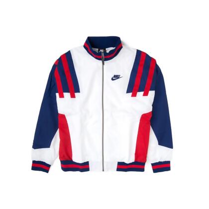 Nike Re-Issue Woven Jacket White/Blue-Red CJ4921-100 Men's