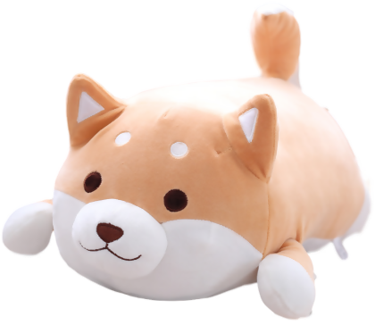 Happy/Sleepy Shibe Plushie (4 VARIANTS, 2 SIZES) 