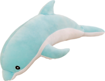 Super Big Dolphin Plushie (3 COLORS, 5 SIZES) 