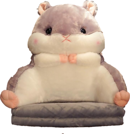 Hammy Plushie/Back Cushion (with Blanket + Hand Warmer) 