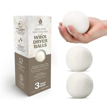 100% Pure New Zealand Wool Dryer Balls 