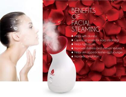 Pursonic Facial Steamer Hot Mist Moisturizing Spa: Nourish Skin Completely Extract Blackheads, Unclog Pores, Relieve Acne and Sunburn, Rejuvenate and Hydrate Your Skin for a Youthful Complexion alternate image
