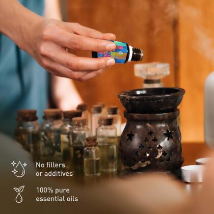 Himalayan Salt Diffuser & 14 Pack Essential Oils Set alternate image