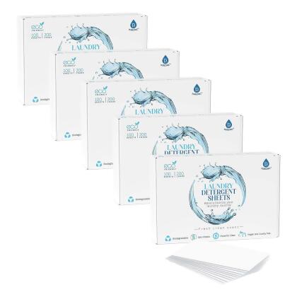 Natural Laundry Detergent Sheets ,Eco Friendly– Fresh Linen Scent alternate image