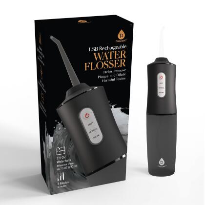USB Rechargeable Water Flosser Helps Remove Plaque & Dilute Harmful Toxins alternate image