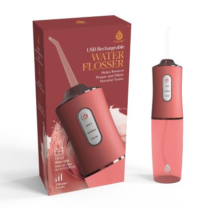 USB Rechargeable Water Flosser Helps Remove Plaque & Dilute Harmful Toxins alternate image