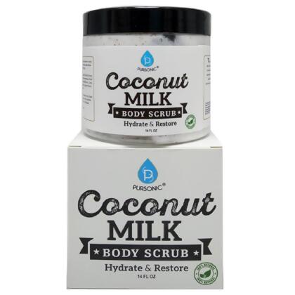 100% Natural Coconut Milk Body Scrub 14oz alternate image
