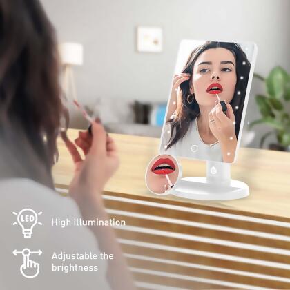 LED Lighted Vanity Makeup Mirror alternate image
