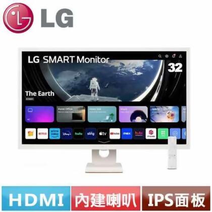 LG 32型 32SR50F-W 智慧型顯示器搭載 webOS 
