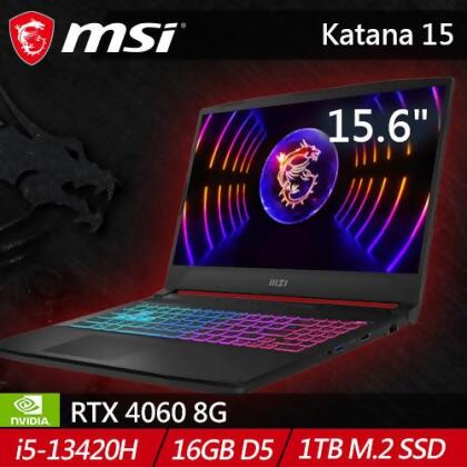 MSI微星 Katana 15 B13VFK-1471TW 15.6吋電競筆電 