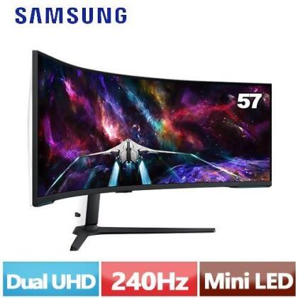 SAMSUNG三星 57型 Odyssey Neo G9 曲面電競顯示器 S57CG952NC 