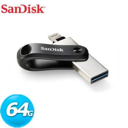 SanDisk iXpand Go USB3.0 OTG雙用隨身碟 64GB 