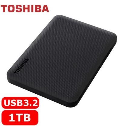 TOSHIBA Canvio Advance V10 1TB 外接式硬碟 黑 