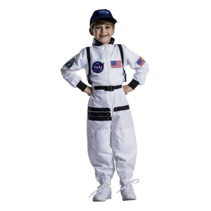 NASA Astronaut Costume White - Kids 