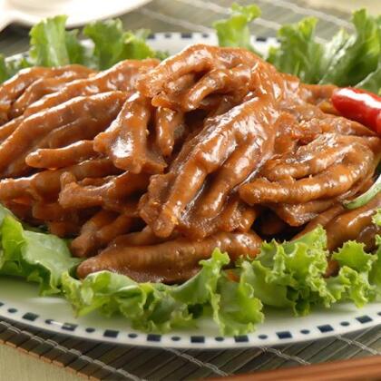 【鬍鬚林滷味】辣味雞腳凍(200g/盒) - 