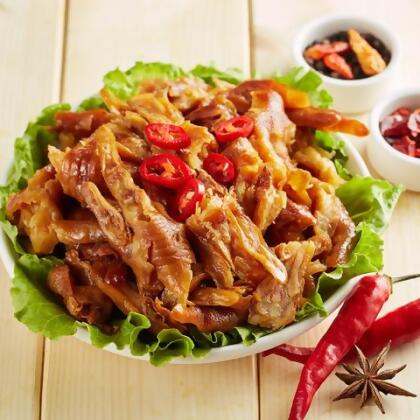 【鬍鬚林滷味】辣味無骨鳳爪(150g/包) - 