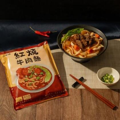 【巧之味】紅燒牛肉麵(620g/包，共24包)-成箱組 - 24包 