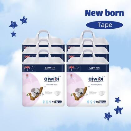 [Tape] Aiwibi Newborn Baby Tape Diapers 