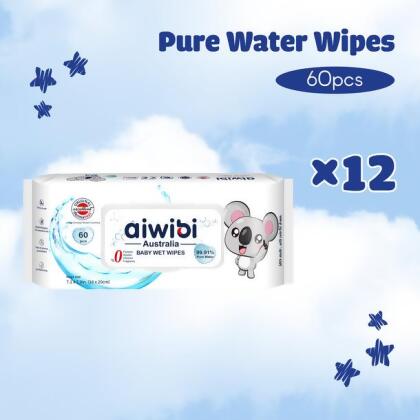 Aiwibi Baby 99.91% Pure Water Wipes 