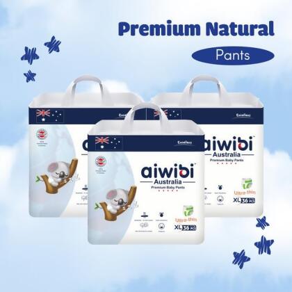 [Pants] Aiwibi Premium Natural Baby Diaper Pants 