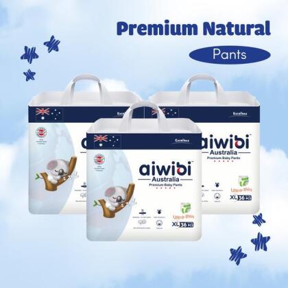 [Pants] Aiwibi Premium Natural Baby Diaper Pants 