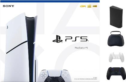 Sony - PlayStation 5 Slim Console - With Accessories & Controller 