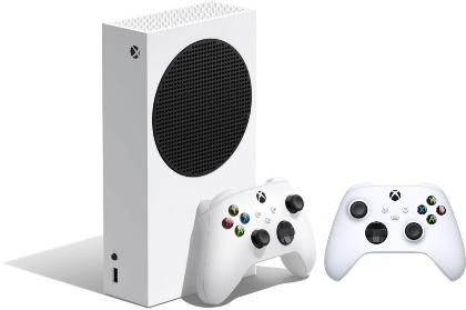 Xbox Series S 512 GB All-Digital Gaming Console & White Controller (Total of 2 Controllers Included) 