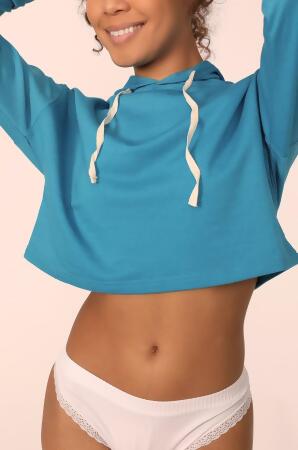 Jasmine Cropped Hoodie alternate image
