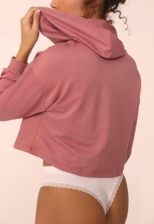 Jasmine Cropped Hoodie alternate image