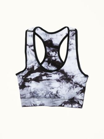 Dani Tie-Dye Bra in Black alternate image