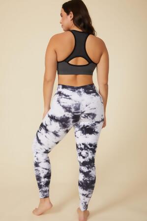 Dani Tie-Dye Legging in Black alternate image