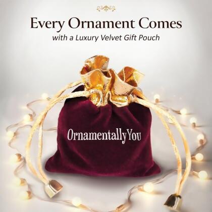 Funny and Playful Quote Christmas Ornament alternate image