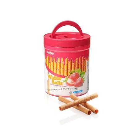 POPOLO - Popolo Strawberry Wafer Roll (400g) 