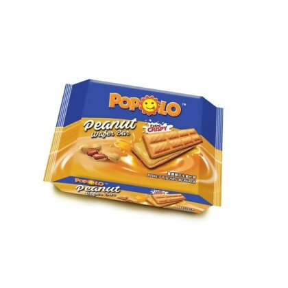POPOLO - Peanut Wafer Bar (12 pcs X 9g) 