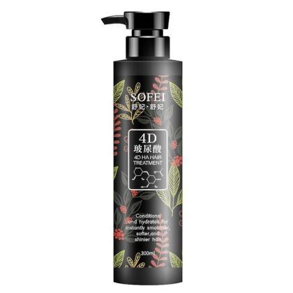 舒妃SOFEI 4D玻尿酸煥活護髮菁華300ml(護髮膜/護髮乳) 
