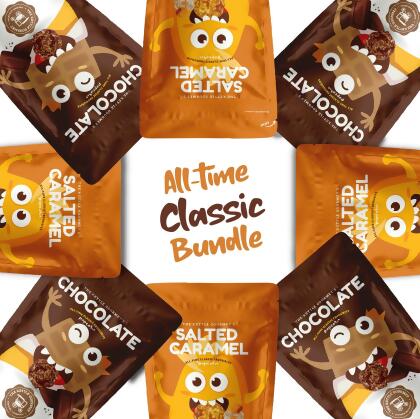 The Kettle Gourmet All-Time Classic Favourite Popcorn Bundle (8 x 65g) 