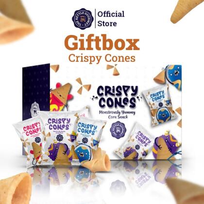 The Kettle Gourmet Crispy Cones Bundle Gift Box (Assortment of 3 x 50g) 