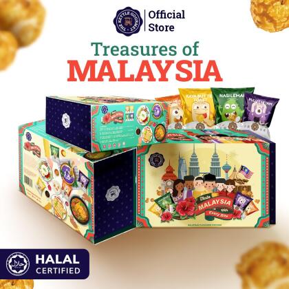 The Kettle Gourmet Treasures of Malaysia Popcorn Gift Box 