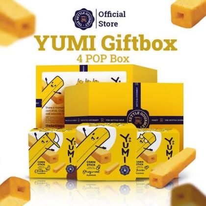 The Kettle Gourmet YUMI Gift Box [Bundle of 4 POP Boxes x 20 sticks] 