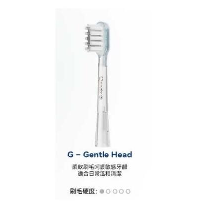 凱維瑞思Qevyrix 音波掃振電動刷頭-柔軟刷毛Gental 