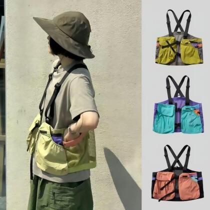 登山・旅行・日常戶外機能風格背心 男女同款多功能背心 
